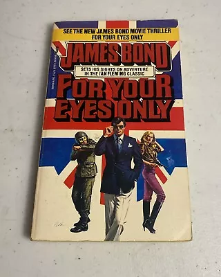 FOR YOUR EYES ONLY By Ian Fleming 1st Edition First Printing 007 JAMES BOND • $8.99