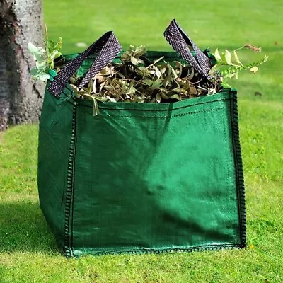 2 X 120L Garden Waste Bags Heavy Duty Large Refuse Storage Sacks With Handles • £8.95