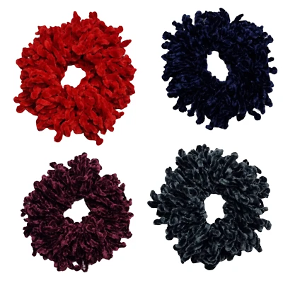 £2.95 • Buy New Velvet Hijab Hair Scrunchie Big Tie Bun Volumising Scarf Volume Bobble