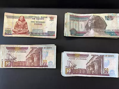 Egyptian Pounds (EGP) 5900  Apprx £98  Left Over Holiday Money LOT:2104-432 • £92
