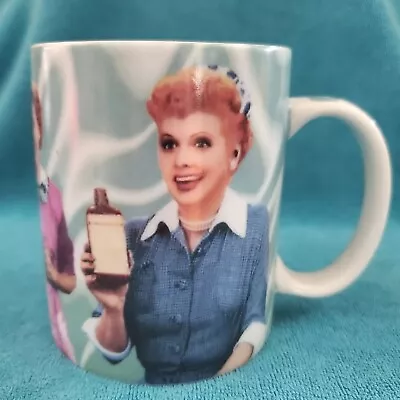 I Love Lucy Mug TV Commercial Vitameatavegamin Cup W Ethel  • $15.90
