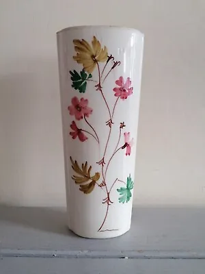 £12.50 • Buy Vintage Ceramic Floral Wall Hanging Pocket Vase Perfume Humidifier 22x9cm