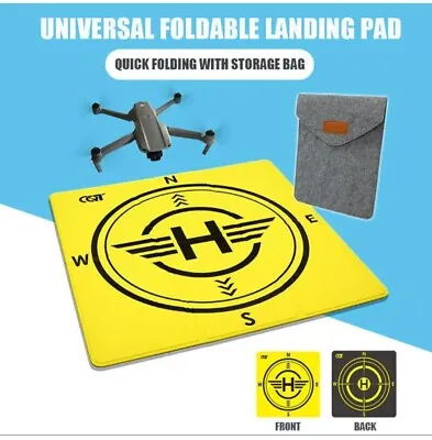 Drone Universal Portable Foldable Landing Pad Apron For DJI Mini Phantom Series • £16