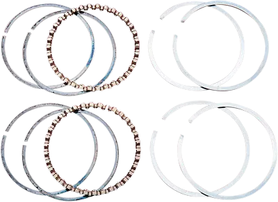 Hastings Cast Piston Ring Set 3.437in Bore .06 Over Harley Duo Glide 58-64 • $81.50