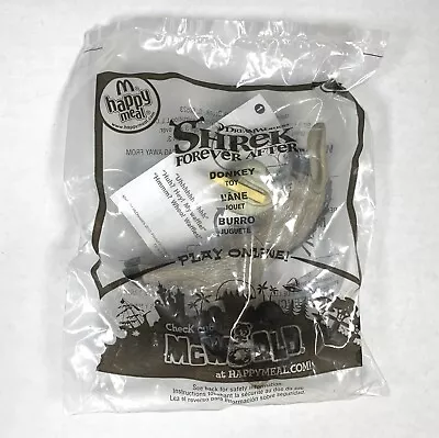 NEW 2010 McDonald’s DreamWorks Shrek Forever After DONKEY Waffle Happy Meal Toy • $9.99