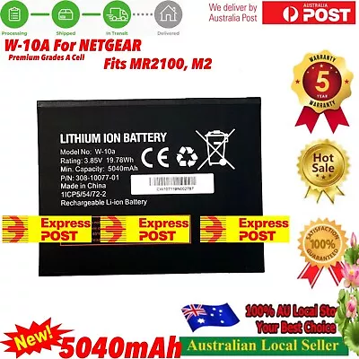 Battery For Telstra Netgear Nighthawk M2 4GX LTE Dual Band Wi-Fi Router - MR2100 • $28.98