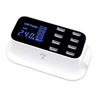 Multi 8 12 Port USB Fast Charger Rapid Smart Charging Station Desktop Travel Hub • $18.79