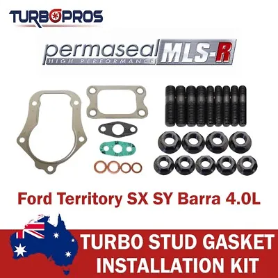 Permaseal Turbo Installation Stud&Gasket Kit For Ford Territory SX SY Barra 4.0L • $96.60