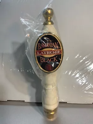  Vintage Bavarian Latrobe Black Wooden Beer Tap Handle 12  Unused • $31