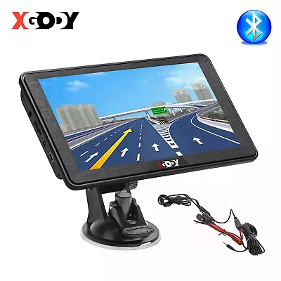 XGODY 7 Inch Automative GPS Navigator AV-IN W/ Rear View Backup Camera For Cars • $83.86