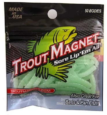 NEW   Trout Magnet   50 Pc. TM Body Pack • $9.99