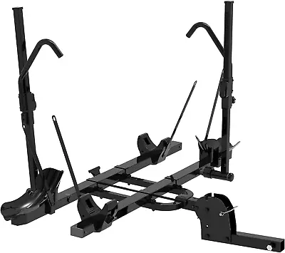 Hitch Bike Rack 2-Bike Foldable Hitch Mount Racks For Standard Fat Tire And El • $187.99