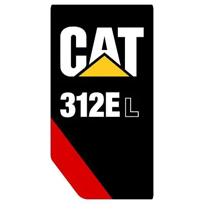 Cat 312EL Decals - Aftermarket Repro Decal Sticker For 312EL CAT • $110