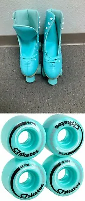 USED C7skates Indoor/Outdoor Quad Roller Skates With Replacement Wheels • $44.99