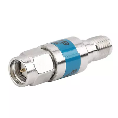 2W SMA RF Attenuator DC-6GHz 50Ohm 3db 5db 6db 10db 15db 20db 30db Ternary Alloy • $8.28