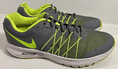 Nike Men’s Air Relentless 6 Gray Volt Running Sneakers 843836-003 Size 7.5 • $25.19