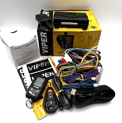 Viper 3305V Responder 2 Way Pager LCD Car Alarm Security System Starter Kill • $63