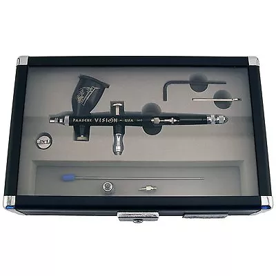 Paasche Vision Double Action Gravity Feed Airbrush Set TGX-2F • $171.99