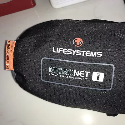 Lifesystems MicroNet Single Mosquito Net With QuickHang System - Unused. • £8.99