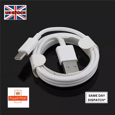 USB Type C Lead For Samsung Galaxy S20+ S10+ S9 S8 Charger Fast Charging Cable • £1.99