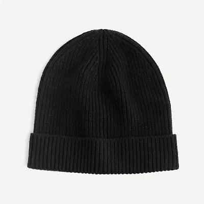 J.Crew Cashmere Hat | Black | $89.50 • $61.99