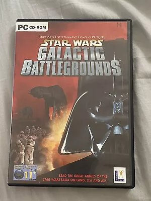 £4.95 • Buy Star Wars Galactic Battlegrounds PC CD-ROM