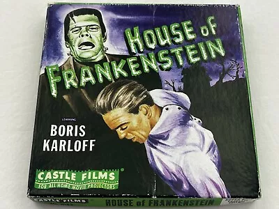 House Of Frankenstein Super 8mm Vintage Castle Films No. 1043 Black & White • $29.99