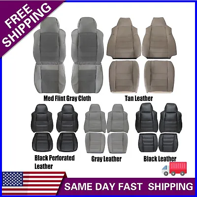 2002-2007 For Ford F250 F350 Super Duty Lariat XLT Replacement Front Seat Covers • $105.99