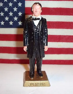 PRESIDENT ANDREW JOHNSON Vintage 1960s Marx Presidents 2.5  Figure • $4.89