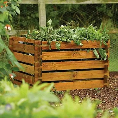 Rowlinson Budget Garden Composter 600 X 1000 X 1000mm Pressure Treated • £39