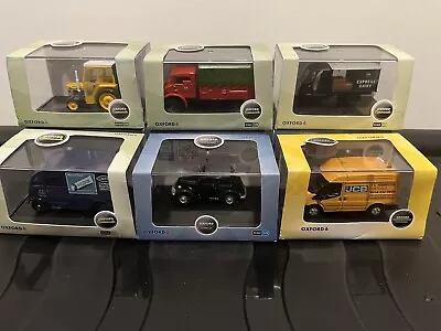 Oxford Diecast 1:76 Joblot 6 Models Transit/LNER Commer/Ford Popular/Tractor Etc • £8