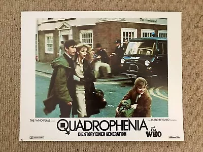 QUADROPHENIA Movie Lobby Card LESLIE ASH PHIL DANIELS Photo MODS VESPA LAMBRETTA • £19.95