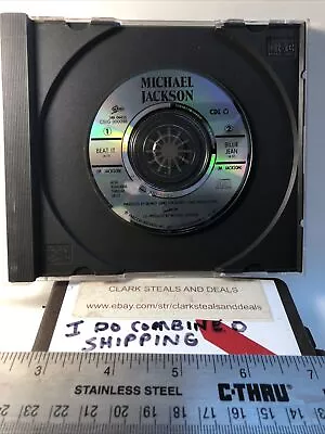 Music CD/ Michael Jackson / 3 Inch Cd Rare! / Lot M / Beat It / Billie Jean  • $25