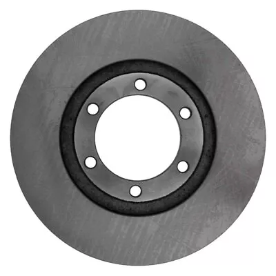 Front Brake Rotor For 1987-1993 Mazda B2200 Solid Directional Silver Non Coated • $70