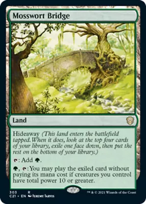 X1 Mosswort Bridge R MTG Commander 2021 M/NM English • $0.99