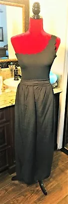NWOT Vamp Spirited One Shoulder Cat Suit & Crepe Flow Wrap Skirt Maxi Set SM • £9.99