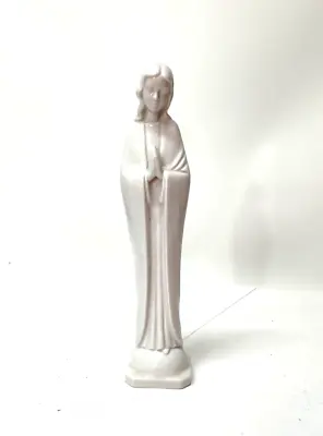 Vintage HUMMEL GOEBEL Style White Porcelain MADONNA 9 1/4 H Figurine • $18.88