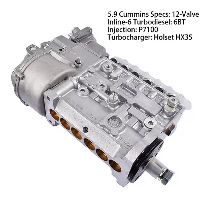 P7100 Fuel Injection Pump For 1996-1998 Dodge Cummins 5.9L 12V 3931537 3931538 • $816