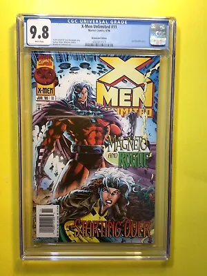 X-Men Unlimited #11 CGC 9.8 Newsstand Variant Rare Only One Marvel 1996 • $189.99