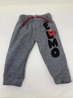 Sesame Street Gray Elmo Sweatpants Size 18m • $7.99