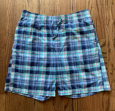 MERONA  Men's Cotton/Polyester Plaid Light Shorts Multi Color Size L S1#1294 • $6.63