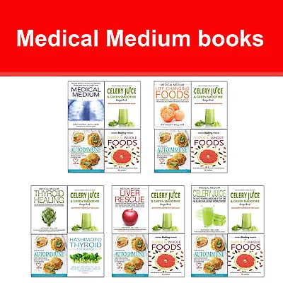 Medical Medium Books Celery Juice & Green Smoothie Recipe | Variation Listing • £4.99