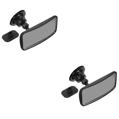 Set Of 2 Auto Interior Rearview Mirror Baby Cup Inside The Car • £16.15