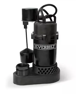 Everbilt 1/2 HP Submersible Aluminum Sump Pump With Vertical Switch HDSP50V • $115