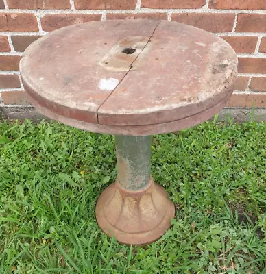 19  T Ice Cream Parlor Stool Bar Chair Soda Fountain Cast Iron Industrial Deco • $139.99