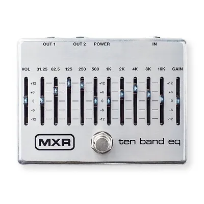 NEW - MXR M108S Ten Band EQ Pedal • $149.99