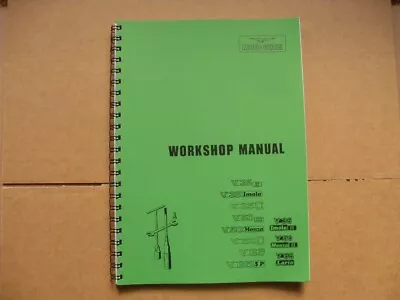 Moto Guzzi  V35 Imola V50 Monzacv65 Sp Lario  Workshop Manual • $24.19