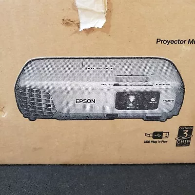 Epson EX3220 3-Chip 3LCD XGA 3000 HDMI Built-in Speaker 10000:1... • $295