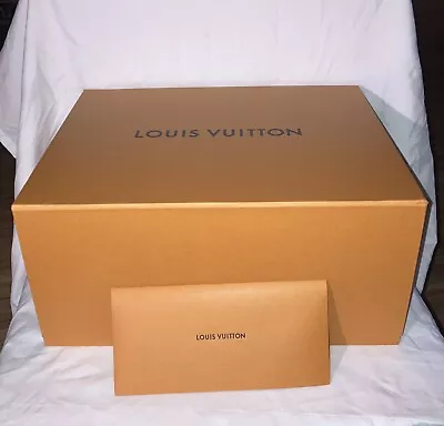 Louis Vuitton Extra Large Magnetic Style Box 15.75”x 12.75”x 7.5” W/ Receipt Env • $59.99