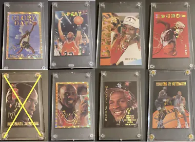 Michael Jordan Memorabilia Basketball Cards-Acrylic Cased-1993-94 • $15